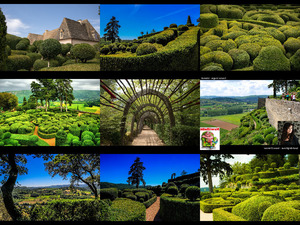 Jardins de Marqueyssac (Dordogne Frankrijk) -