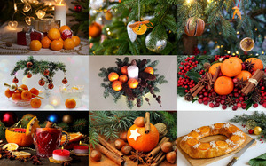 Christmas Citrus Fruits - Weihnachts-Zitrusfrchte