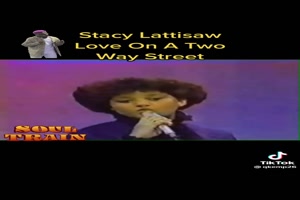 STACY LATTISAW - Love on a two way street (Soul Train)