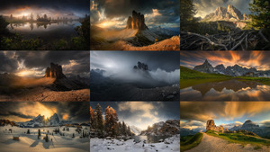 Thomas Rojek - A travers l'Europe - Dolomites, Italie -