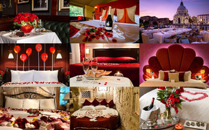 Valentine Hotel Rooms - Valentin Hotelzimmer