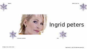 ingrid peters 007