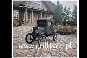 Grill BBQ Smoker Ford T Oldtimer