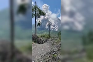 Vulkanausbruch in Indonesien