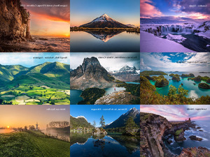 Paysages du Monde 13 - Landschaften der Welt 13