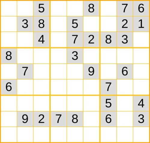 ein schweres Sudoku (Nr. 792) online spielen