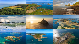 Jrme Bouyvet - Vol au dessus du Mont siant Michel ...