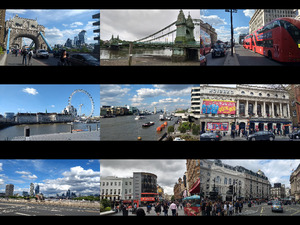 London mosaic - Londoner Mosaik