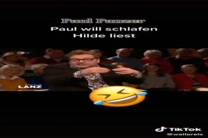 PAUL PANZER will schlafen