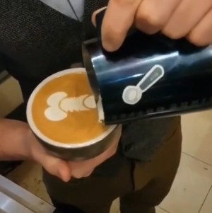 Besondere Kaffeekunst