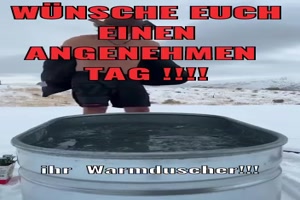 Nichts für Warmduscher