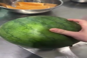 Ziemlich weiche Wassermelone