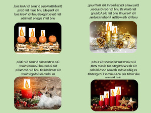 Vier Kerzen im Advent