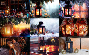 Christmas Lanterns 1 - Weihnachtslaternen 1