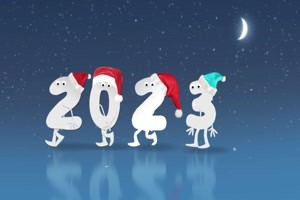 2023 - 2024 Happy New Year - Neues Jahr 2023-2024
