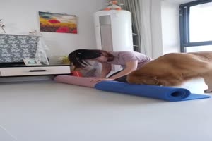 Yoga mit dem Hund
