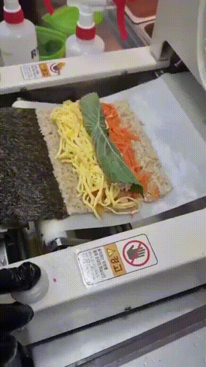 Sushi-Produktion