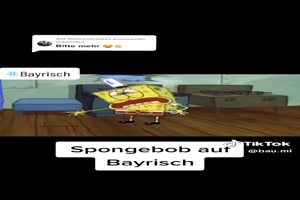 Spongebob auf Bayrisch