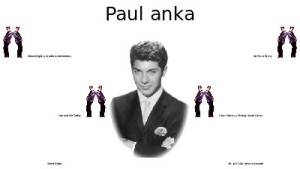 paul anka 007