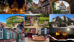 Schloss und Altstadt von Quedlinburg