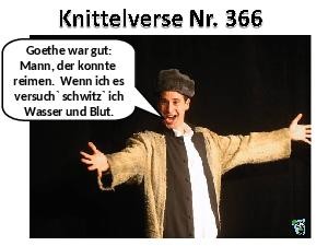 Nr. 366 Knittelverse