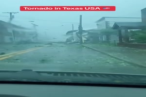 TORNADO IN HOUSTON-TEXAS