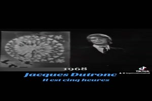 JACQUES DUTRONC - Il est cinq heures