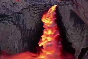 yosemite-waterfall-sunset-california-(Illusion).mp4 von Artist