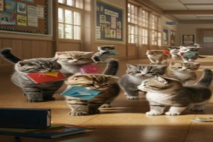 Schul-Kätzchen.mp4 auf www.funpot.net