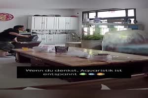 Aquarium-Leck