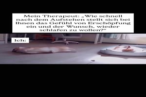 Schnell erschpft