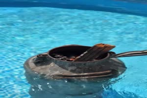 Den Pool heizen