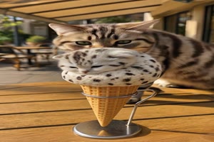 Katzen-Eis