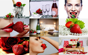 klicke hier, um die Datei herunterzuladen Erdbeeren und Champagner