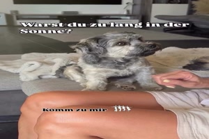 Ist die doof?