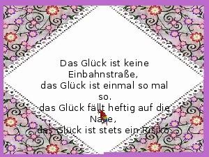 klicke hier, um die Datei herunterzuladen Das Glück ist keine Einbahnstraße