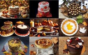 klicke hier, um die Datei herunterzuladen Herbstliche Kuchen und Torten