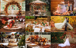 Hochzeit im Herbst