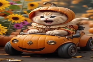Pumpkin Kitty