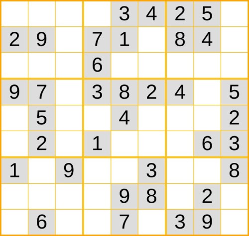 leichtes Sudoku