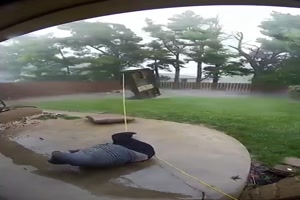 Es stürmt ein bisschen