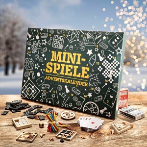 einen Mini-Spiele-Adventskalender!