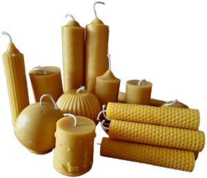 bei ebay gibt es Bienenwachs-Kerzen vom Imker!<br...