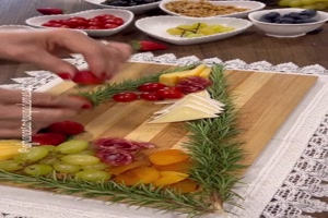 Tolle weihnachtliche Platte