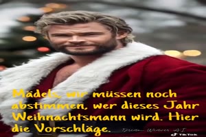 Abstimmung zum Weihnachtsmann