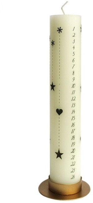 bei ebay gibt es eine Adventskalender-Kerze!<br />Die...