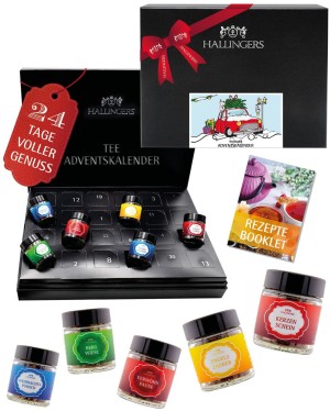 bei ebay gibt es den Adventskalender Tee Hallingers im...