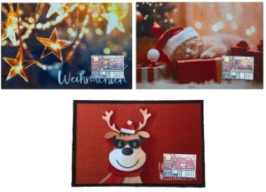 bei ebay gibt es Fußmatten mit Wei...