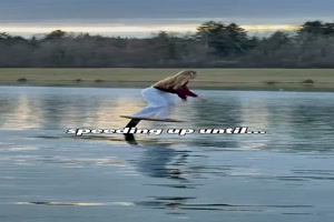 Ganz trocken geht es nicht