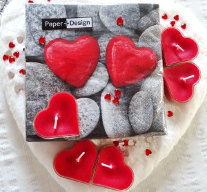 h&uuml;bsche Tischdeko Valentinstag!